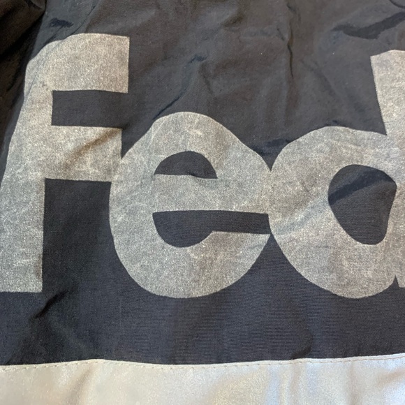 FedEx Stan Herman Winter Coat Reflective Uniform Mens Size XL Black Hooded. - Picture 8 of 13